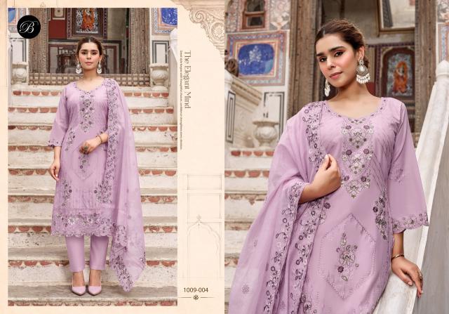 Belliza khwaish vol 2 lakhnavi dress material wholesale in mumbai
